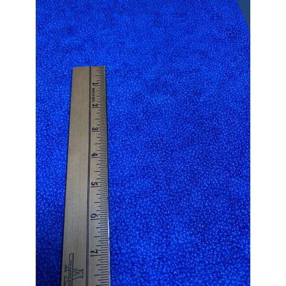 Blue Patterned Cotton Fabric 42" Wide 1/2 Yard Sewing Quilting DIY Projects USA - Picture 3 of 5